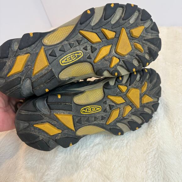 KEEN Utility Lansing Mid Waterproof Steel Toe Work Hiking Boots Women's 7.5 7.5W - Picture 8 of 9